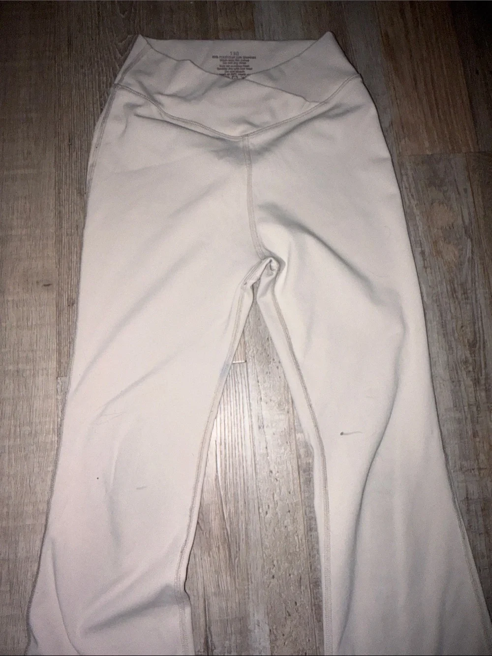 Girls Yoga/Uniform Pants Size 7/8 - Navy and Beige/Tan Bundle 5